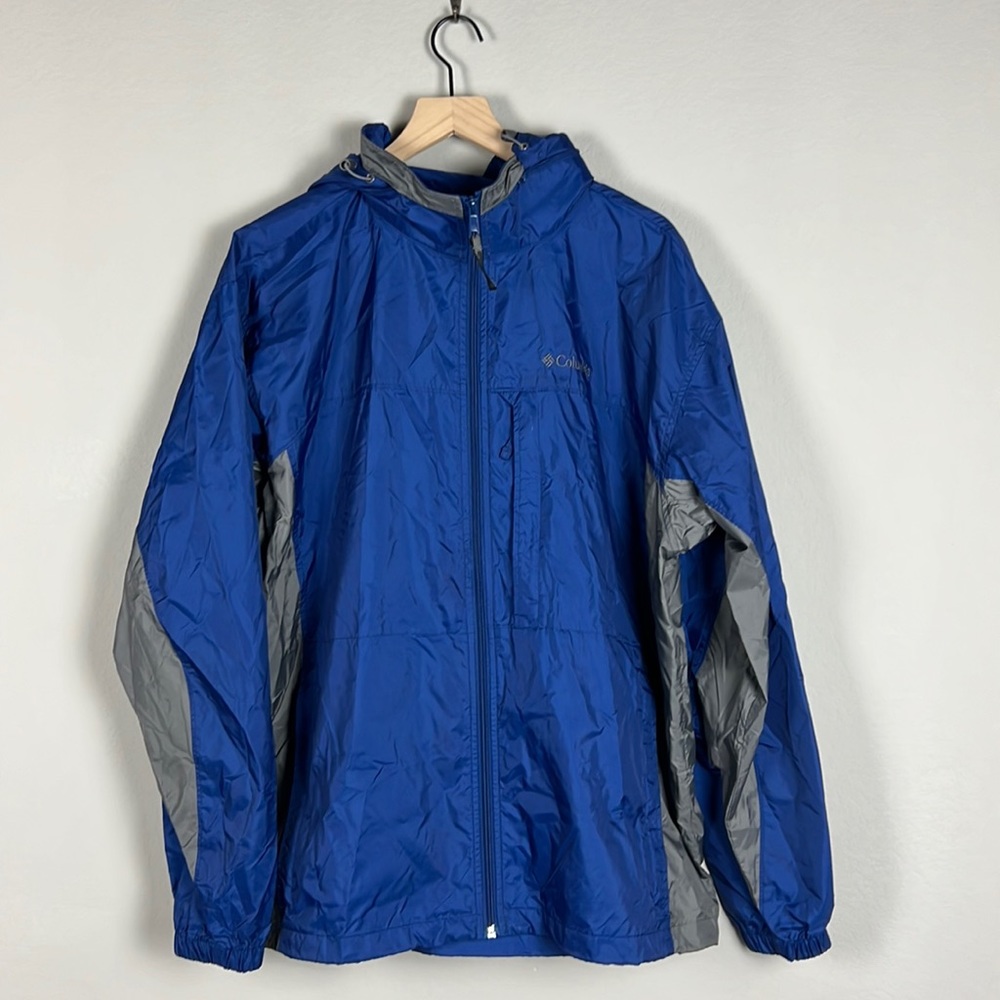 NWOT Columbia windbreaker With Hoodie Jacket Sz XL